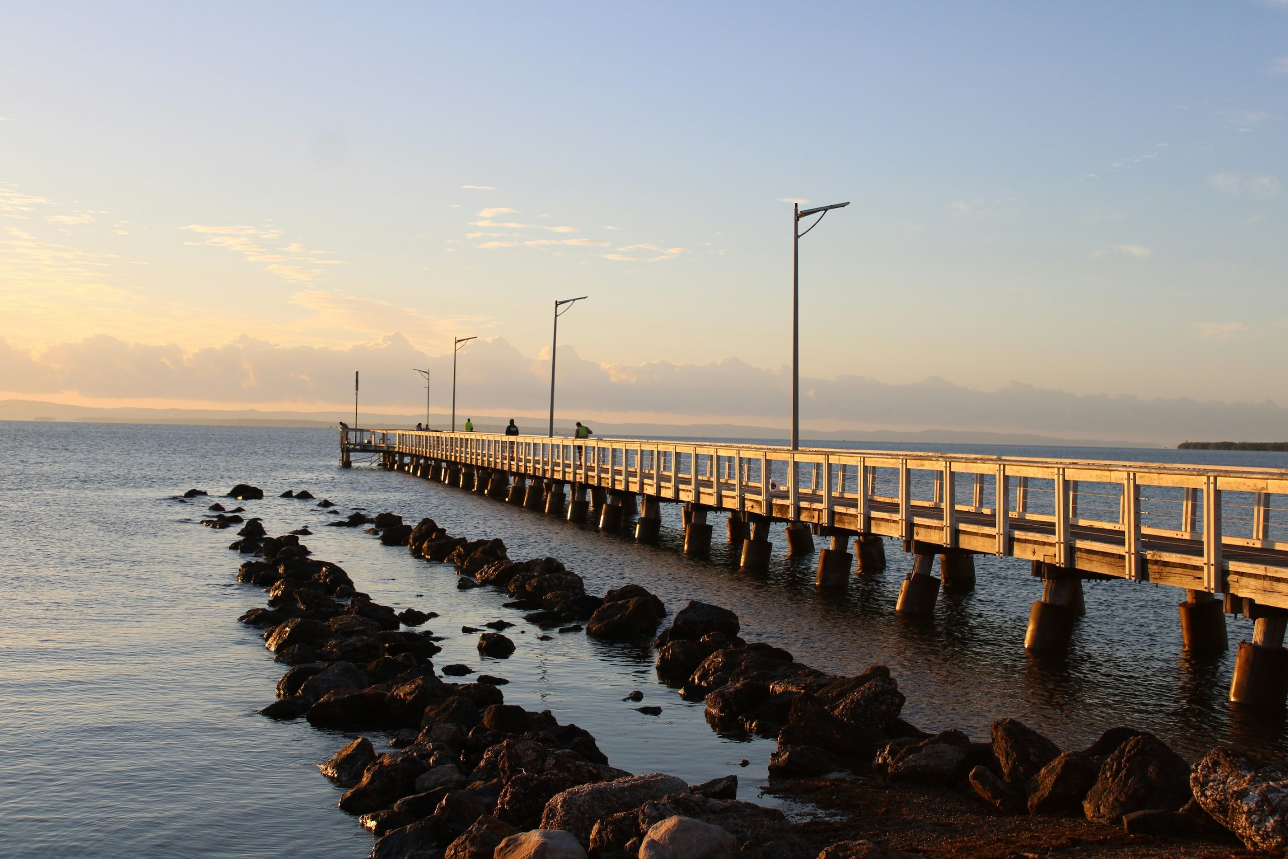 Redland Bay jetty, Queensland. | Newsreel