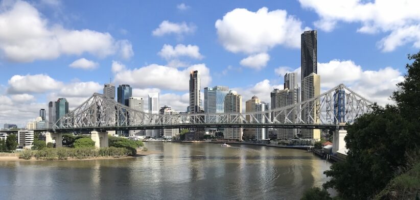 Brisbane City and river