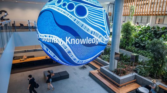 QUT Indigenous visual identity. | Newsreel