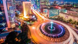 Jakarta, Indonesia, at night. | Newsreel