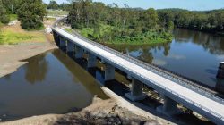 New Mount Crosby Weir river crossing. | Newsreel