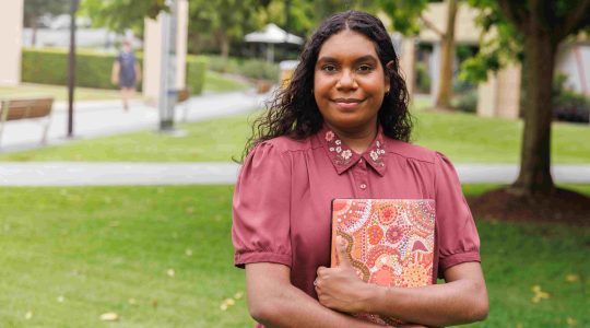 Indigenous student. | Newsreel