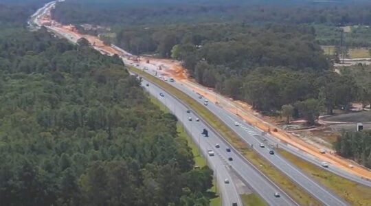 Bruce Highway being upgraded. | Newsreel