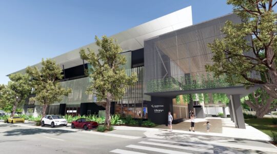 Artist's impression of Sunshine Coast Council library. | Newsreel