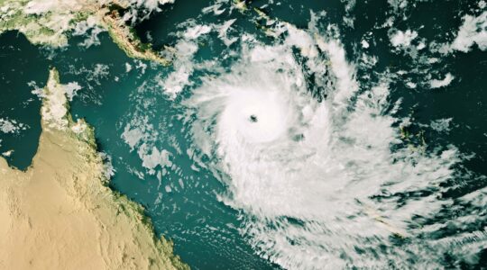 Cyclone aerial map Queensland. | Newsreel