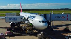 QANTAS plane at Brisbane Airport. | Newsreel