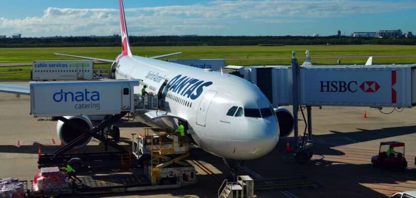 QANTAS plane at Brisbane Airport. | Newsreel