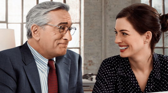 Robert De Niro and Anne Hathaway in The Intern. | Newsreel