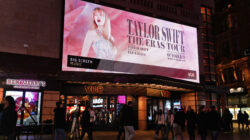 Taylor Swift billboard. | Newsreel