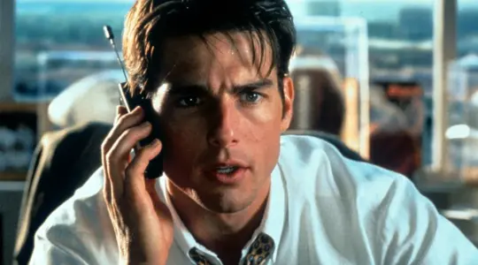 Tom Cruise in scene from Jerry Maguire. | Newsreel