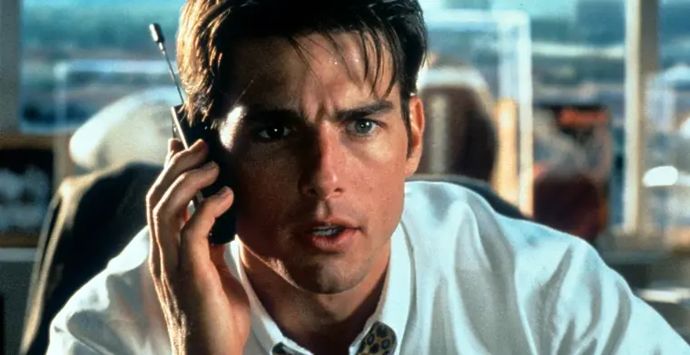 Tom Cruise in scene from Jerry Maguire. | Newsreel