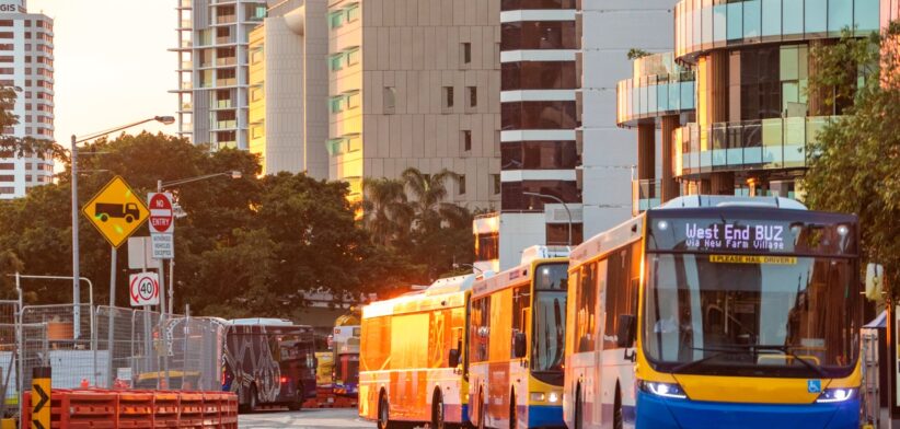 Brisbane City Council bus. | Newsreel
