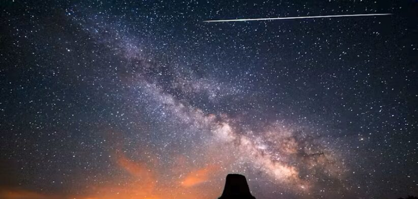 Eta Aquariid meteor captured in Wyoming in 2013. | Newsreel