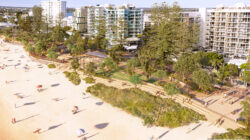 Artist's impression of the upgraded Mooloolaba foreshore. | Newsreel