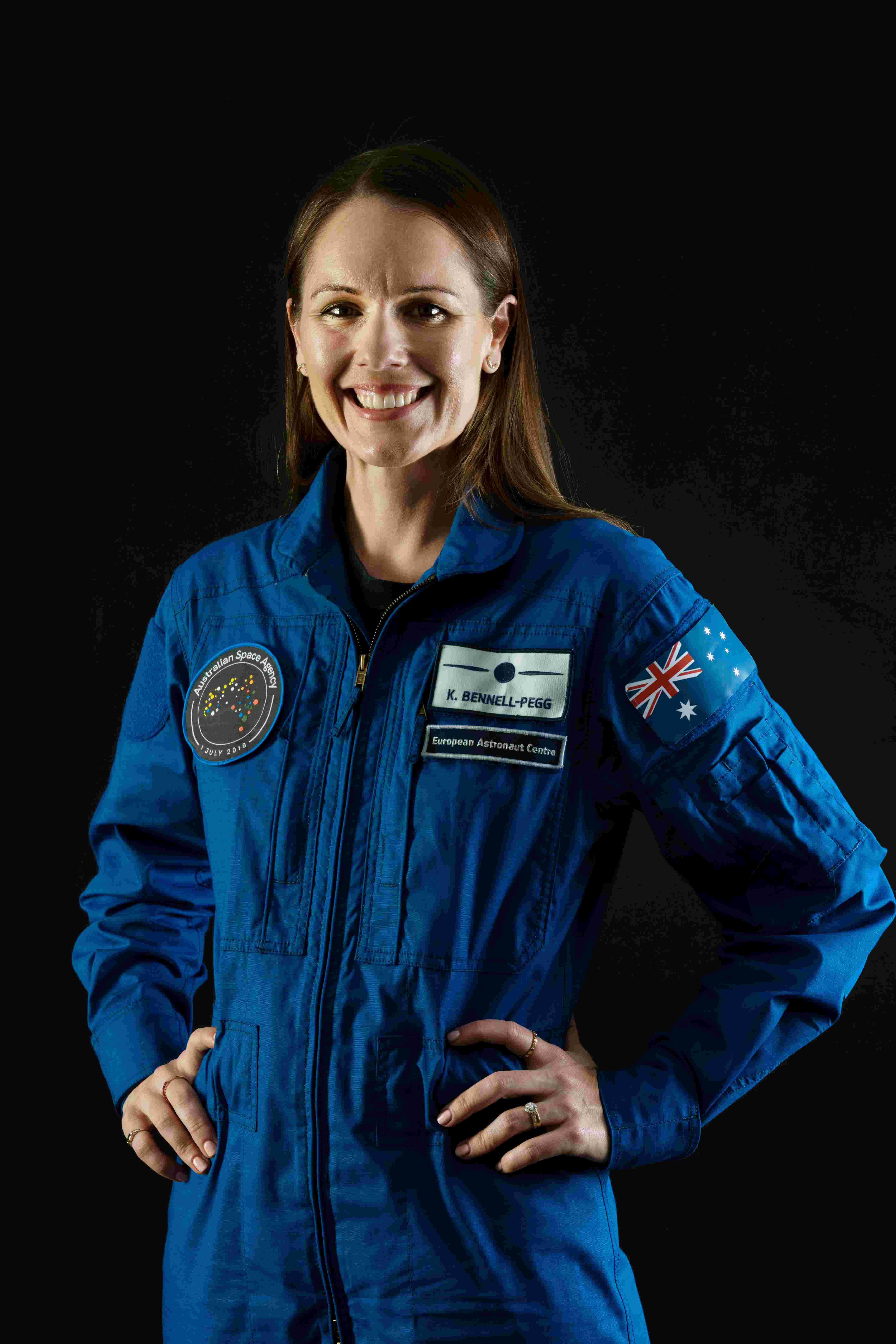The first qualified astronaut under the Australian flag, Katherine Bennell-Pegg. | Newsreel