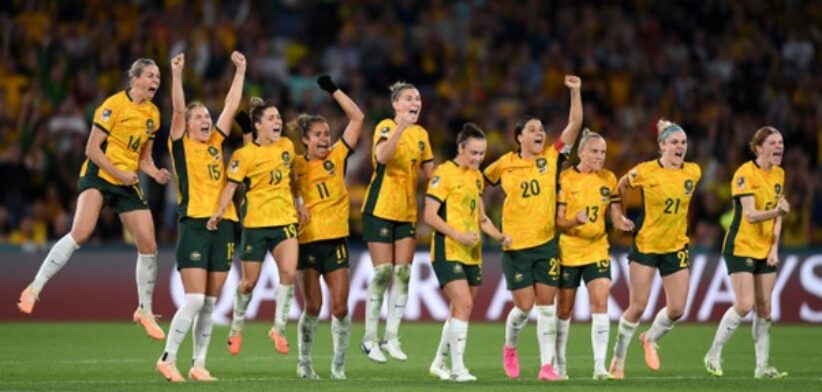 Australian women's football team the Matildas at the 2023 World Cup. | Newsreel