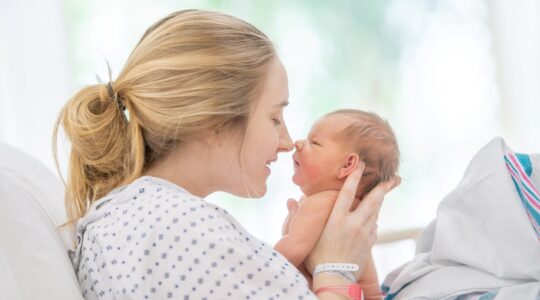 Mother and new born baby. | Newsreel