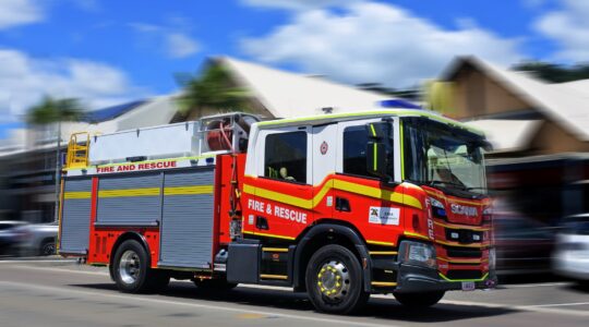 Queensland fire engine | Newsreel