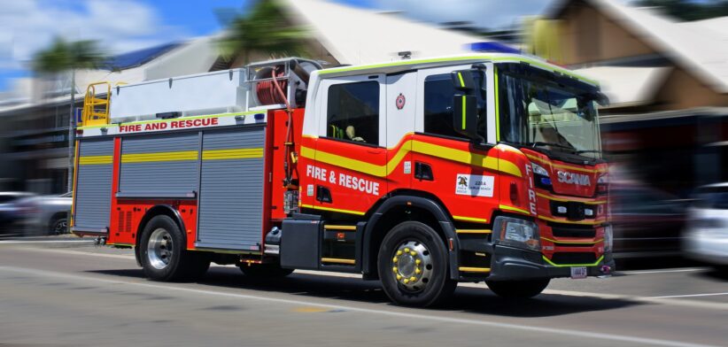 Queensland fire engine | Newsreel