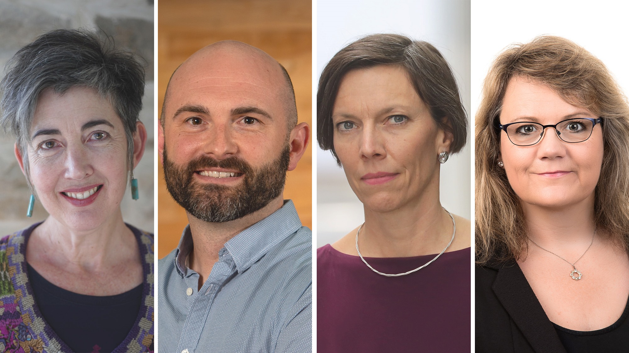 Dr Marion McCutcheon, Professor Kevin Sanson, Professor Amanda Lotz and Professor Anna Potter from QUT