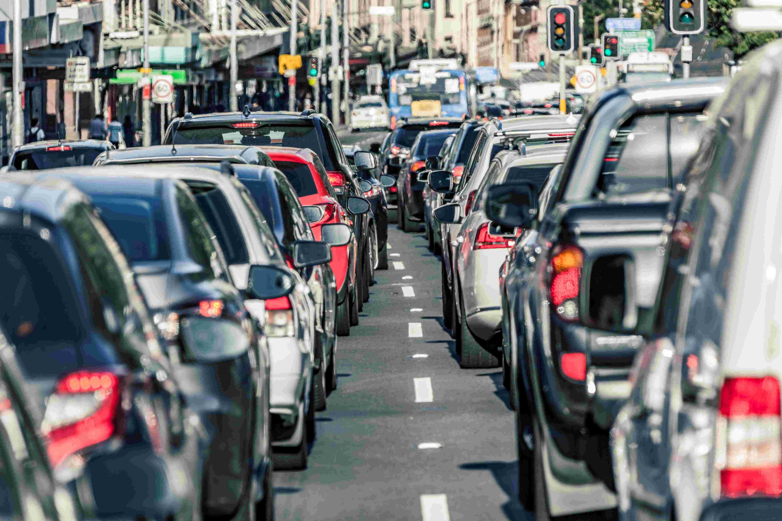 Cars in traffic| Newsreel