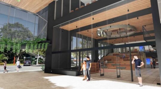 Artist's impression of Sunshine Coast Council library and community centre. | Newsreel