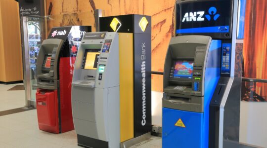 Australian bank ATMs. | Newsreel