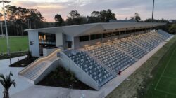 New stadium at Ballymore, Brisbane. | Newsreel