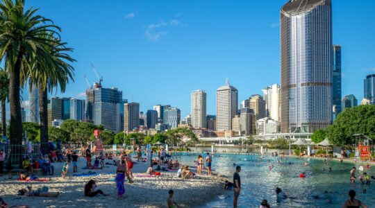 Brisbane Southbank. | Newsreel