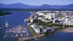 Aerial view of Cairns in Far North Queensland. | Newsreel