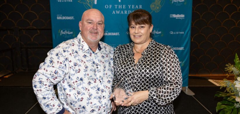 Gold Coast Australians of the Year Brett & Belinda Beasley. | Newsreel