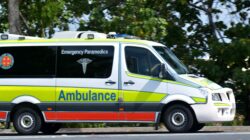 Queensland ambulance. | Newsreel