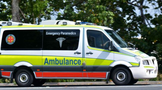 Queensland ambulance. | Newsreel