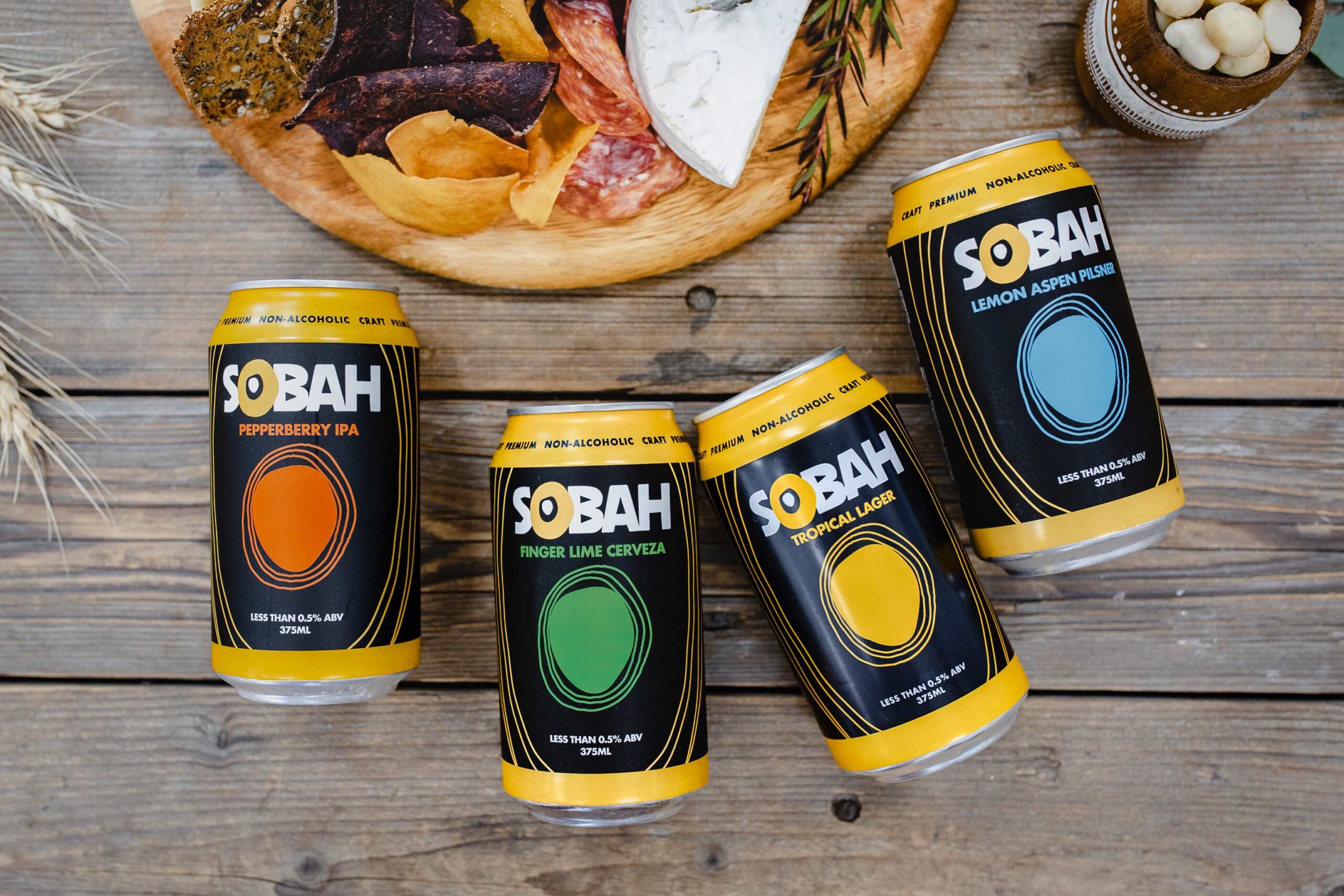 SOBAH nonalc beer core range 2024_1 1