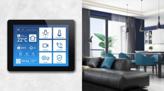 Smart home control panel