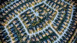 Aerial photo of urban sprawl. | Newsreel