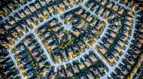 Aerial photo of urban sprawl. | Newsreel