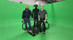 Ashley Nugent and Jeremy Orr of OCE VR and VirtuReal. | Newsreel