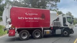 Sunshine Coast waste collection truck. | Newsreel