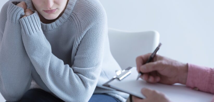 Woman with person taking notes. | Newsreel