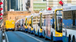 Brisbane City Council Buses. | Newsreel