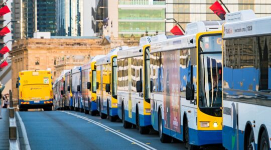 Brisbane City Council Buses. | Newsreel