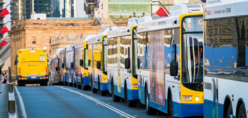 Brisbane City Council Buses. | Newsreel