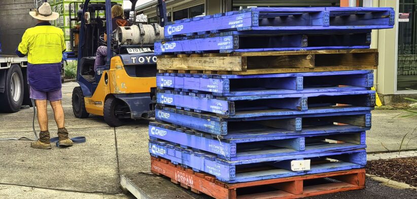 Chep pallets. | Newsreel