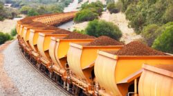 Iron ore train. | Newsreel