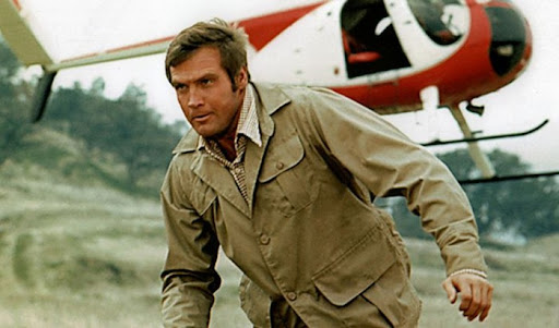 Lee Majors in the Six Million Dollar Man - Newsreel