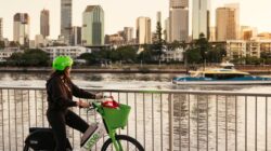Lime e-bike in Brisbane. | Newsreel