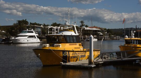 Marine rescue boat in Queensland. | Newsreel