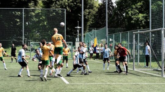 Medical Football cup. | Newsreel