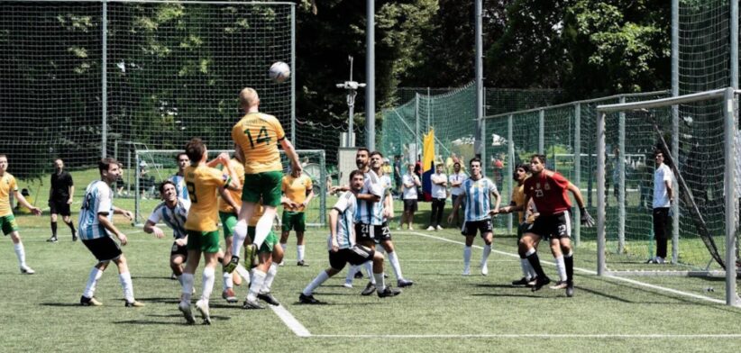 Medical Football cup. | Newsreel